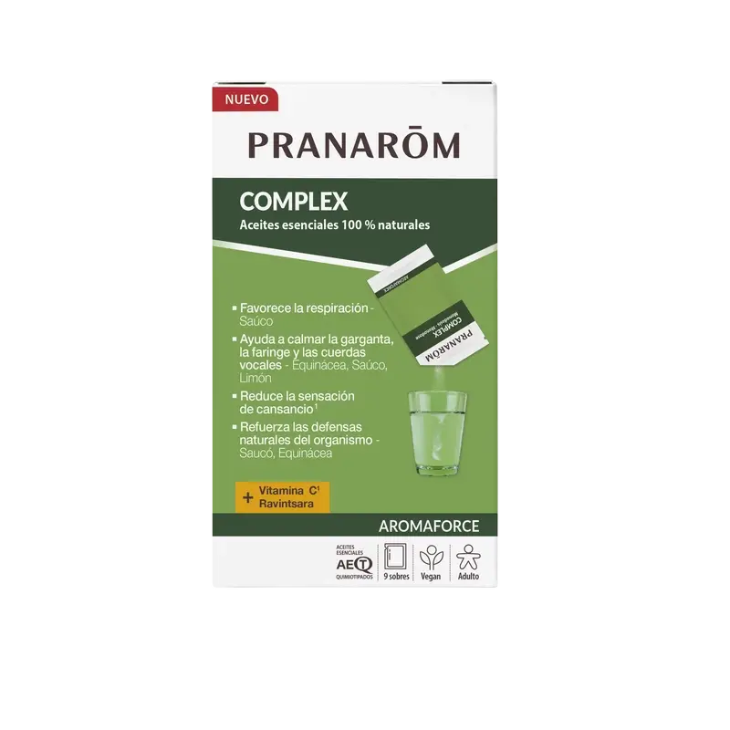Pranarôm Aromaforce Complex, 9 sachets