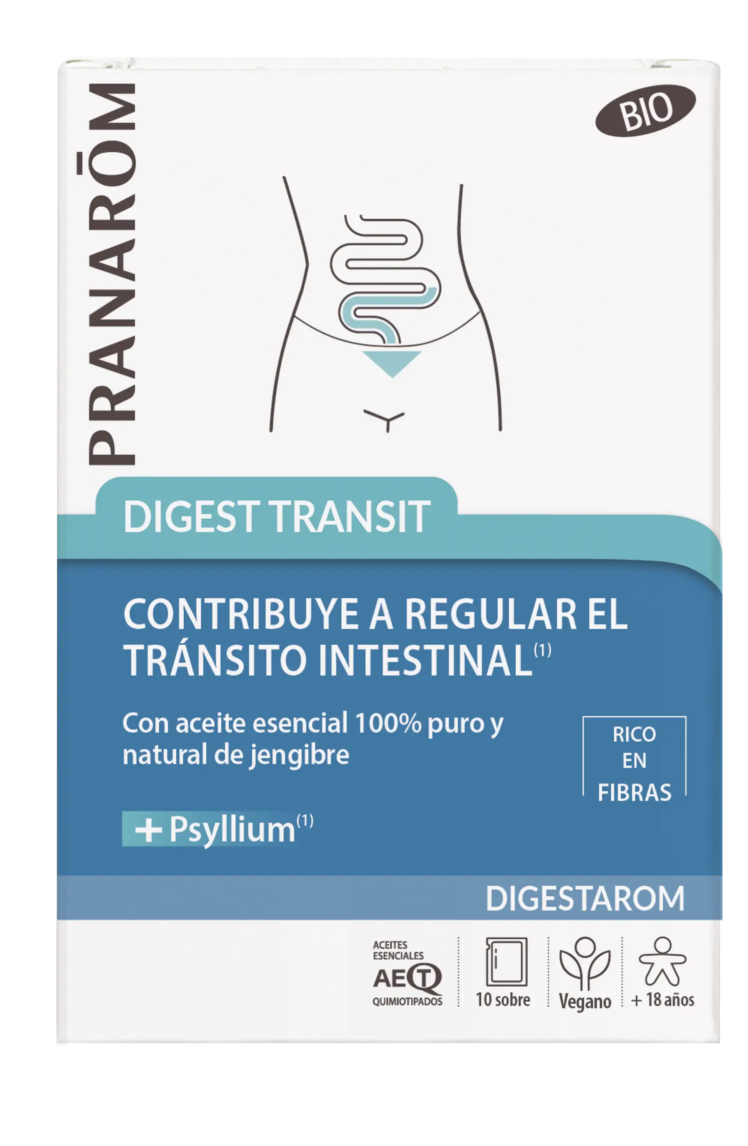 Pranarom Digestarom Digest Transit, 10 Sachets