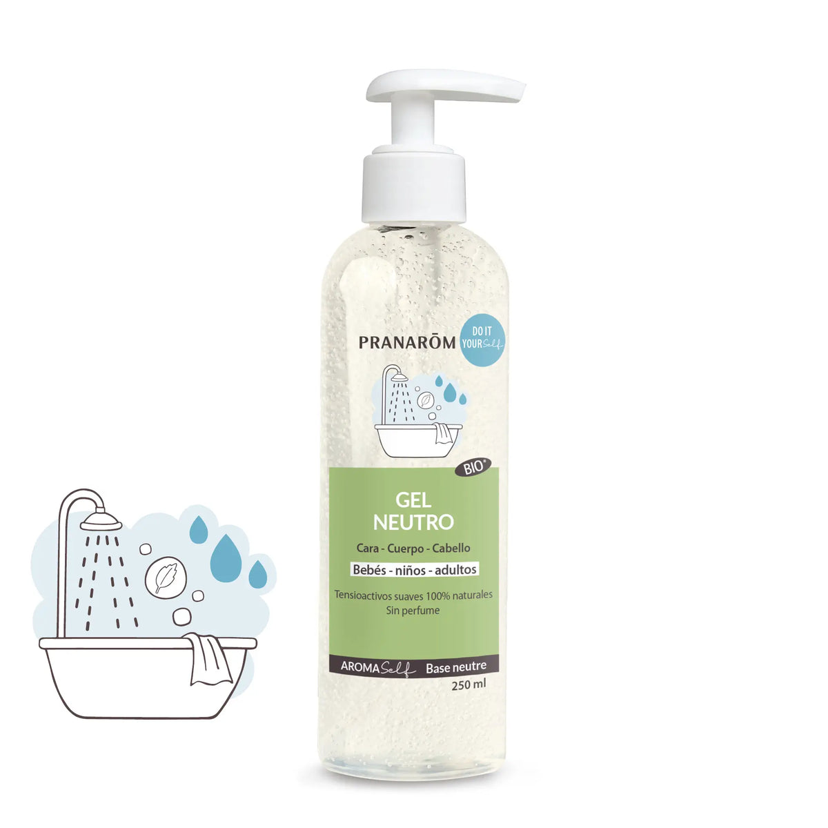 Pranarom Neutral Gel, 250ml
