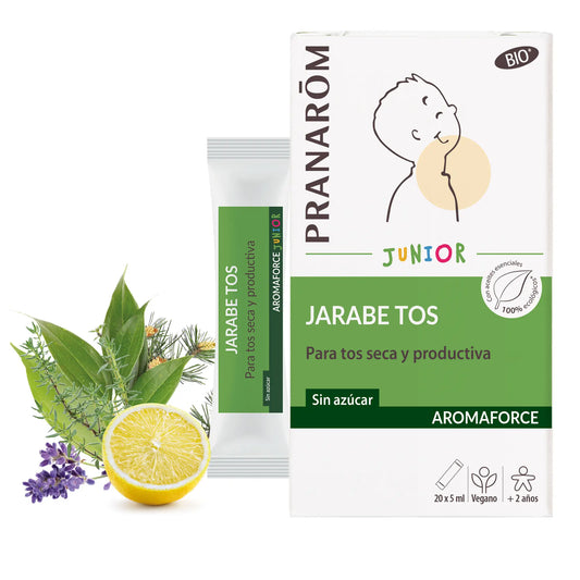 Pranarom Aromaforce Junior Cough Syrup Bio, 20 x 5 ml