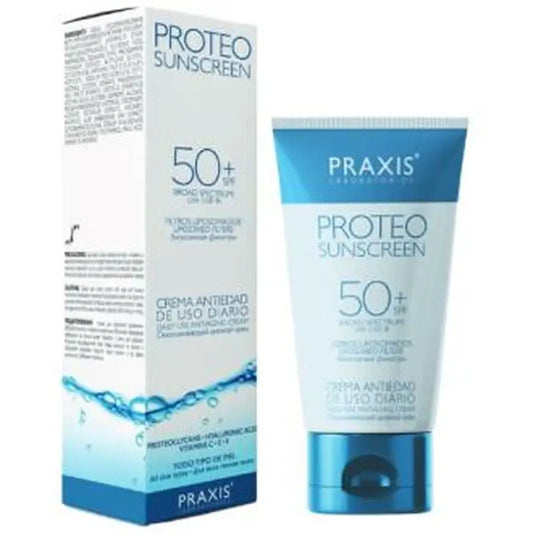 Praxis Proteo Sunscreen Spf50+ Anti-Ageing Cream 60Ml.