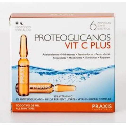 Praxis Proteoglycans Vit C Plus 6Amp.