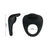 Prettylove Thimble Vibrating Ring Black