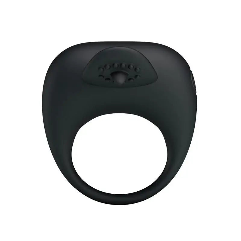 Prettylove Tonguo Vibrating Ring Black