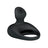 Prettylove Tonguo Vibrating Ring Black