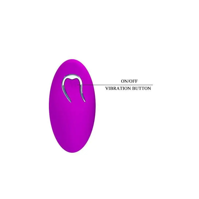 Prettylove Arvin Vibrating Egg Purple Colour