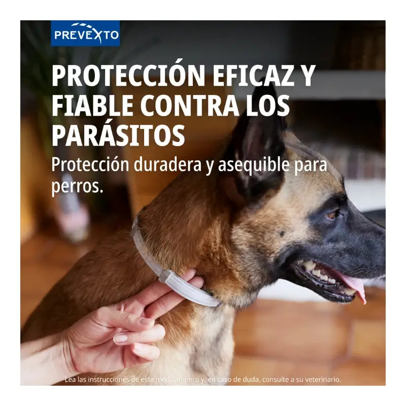 Prevexto anti-parasite collar for dogs up to 8kg, 38cm