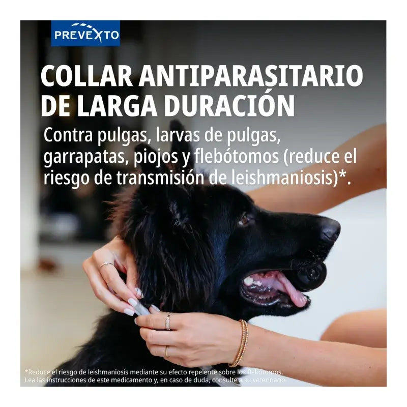 Prevexto anti-parasite collar for dogs up to 8kg, 38cm