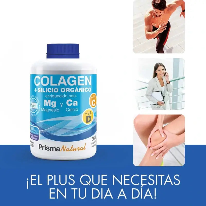 Prisma Natural Marine Collagen Peptan + Organic Silicon, 360 Tablets