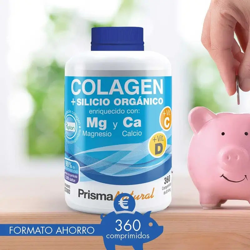 Prisma Natural Marine Collagen Peptan + Organic Silicon, 360 Tablets