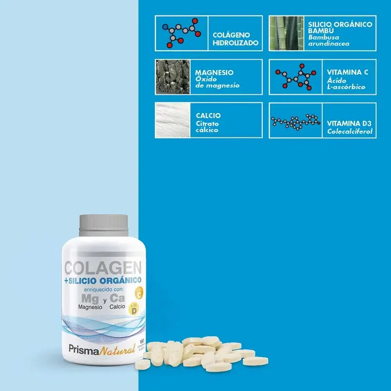 Prisma Natural Collagen + Silicon, 180 Tablets