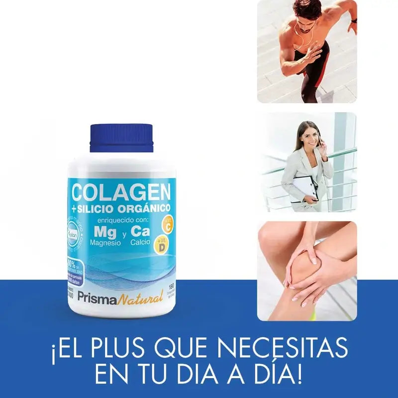 Prisma Natural Marine Collagen Peptan + Organic Silicon, 180 Tablets