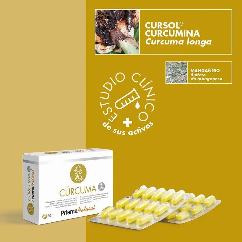 Prisma Natural Curcuma, 30 Capsules