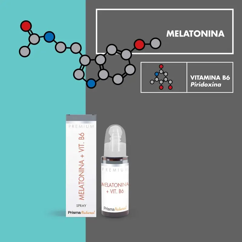 Prisma Premium Mouth Spray Melatonin + Vit B6, 50 ml