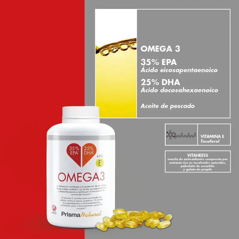 Prisma Natural Omega 3, 90 Pearls