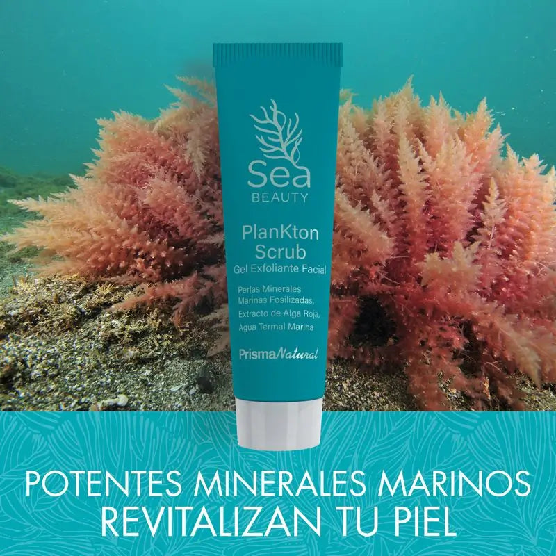 Prisma Natural Sea Beauty Plankton Scrub Exfoliating Gel, 50 ml