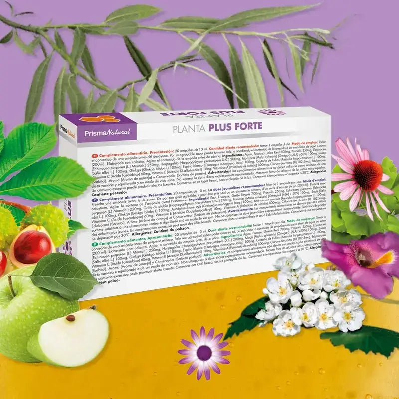 Prisma Natural Plantaplus Forte 20 Ampoules x 10 ml