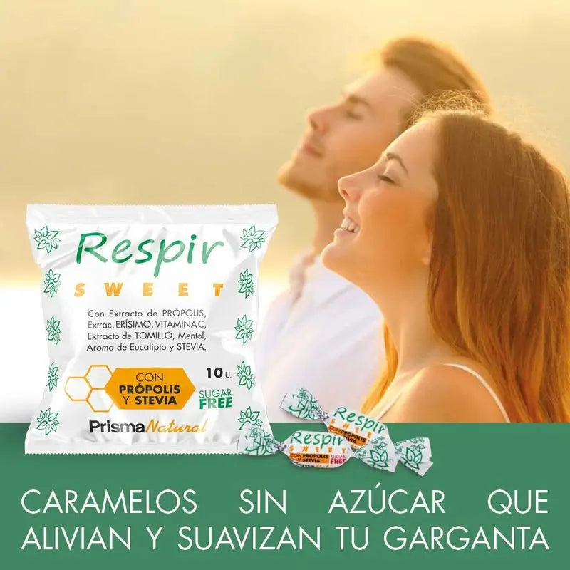 Prisma Natural Respir Sweets, 10 Candies