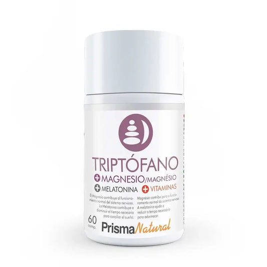 Prisma Natural Tryptophan + Mg + Melatonin, 60 Tablets