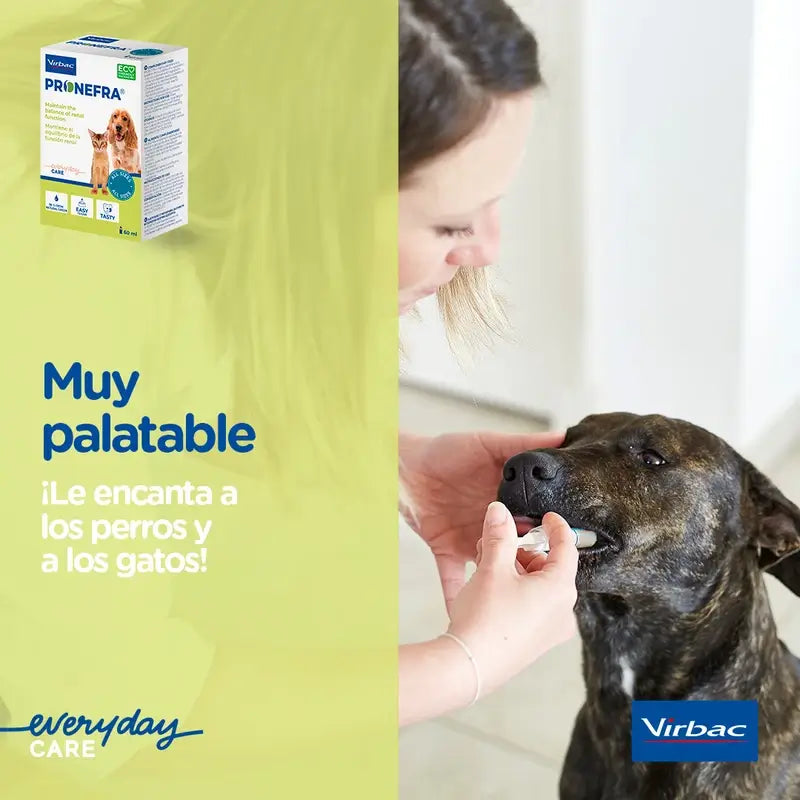 Virbac Pronefra Renal Supplement For Dogs and Cats, 180 ml