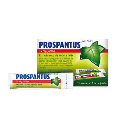 Prospantus 35 mg 21 Sachets of syrup x 5 ml
