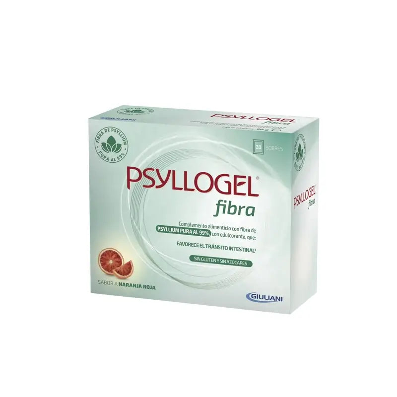 Psyllogel Fibre Red Orange Flavour, 20 Envelopes