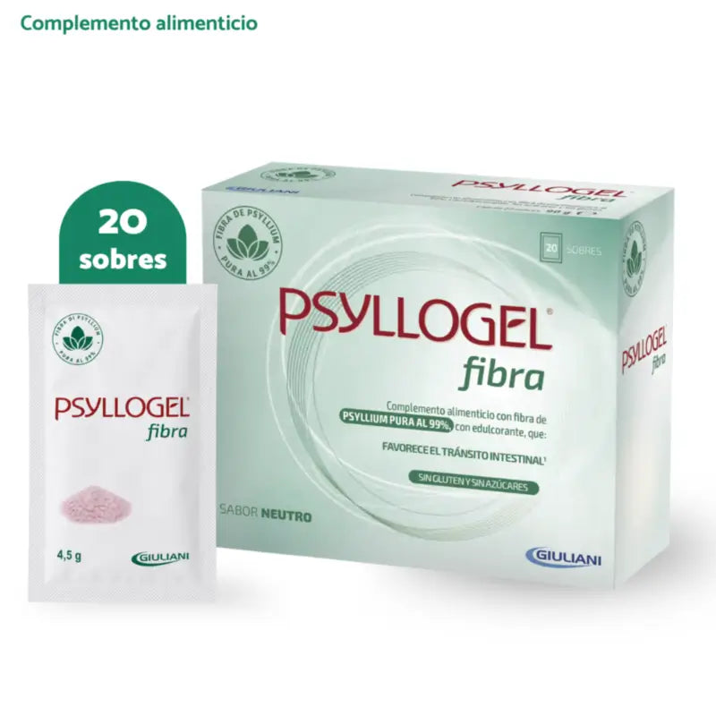 Psyllogel Fibre Neutral Flavour, 20 Envelopes