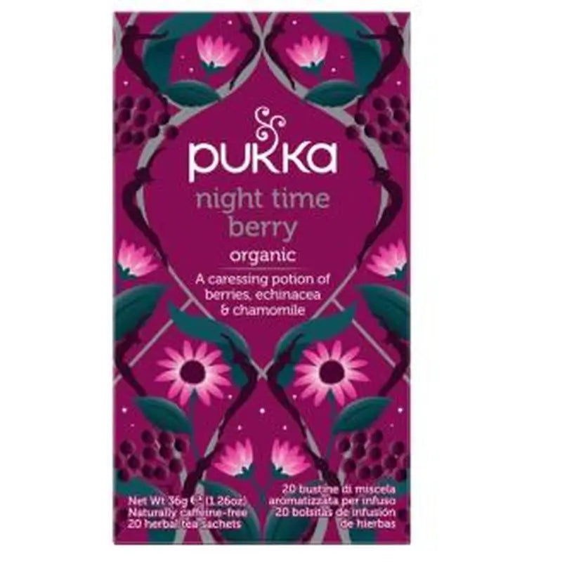 Pukka Before Sleeping Berry Infusion 20Ud. Bio