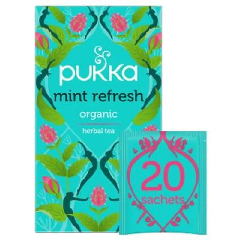 Pukka Refresh Rose Fennel-Mint Infusion 20Ud. Bio