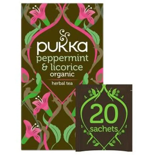 Pukka Liquorice-Mint Infusion 20Ud. Bio