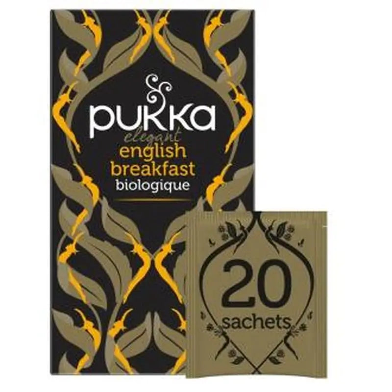 Pukka Te Elegant English Breakfast Infusion 20pcs Bio