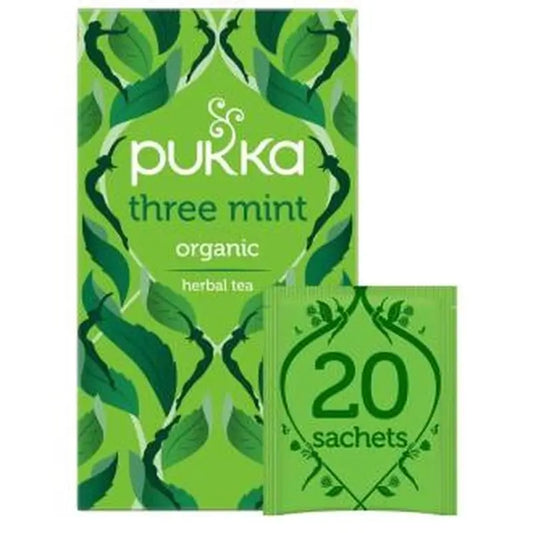 Pukka Three Mints Infusion 20pcs. Bio