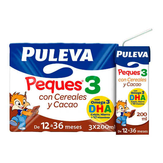 Puleva Peques 3 Growing-Up Milk Uht Slim, 1000ml