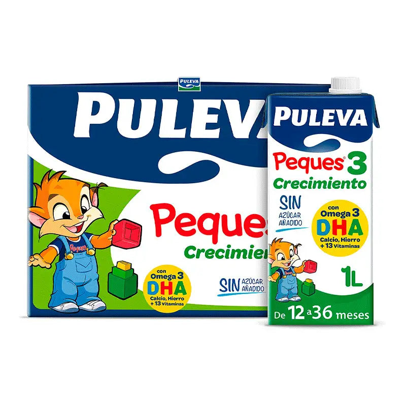Puleva Peques 3 Growth 1L 6 units