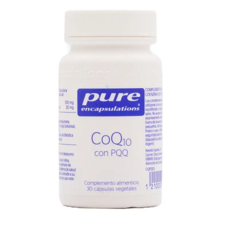 Pure Encapsulations CoQ10 with PQQ, 30 Capsules