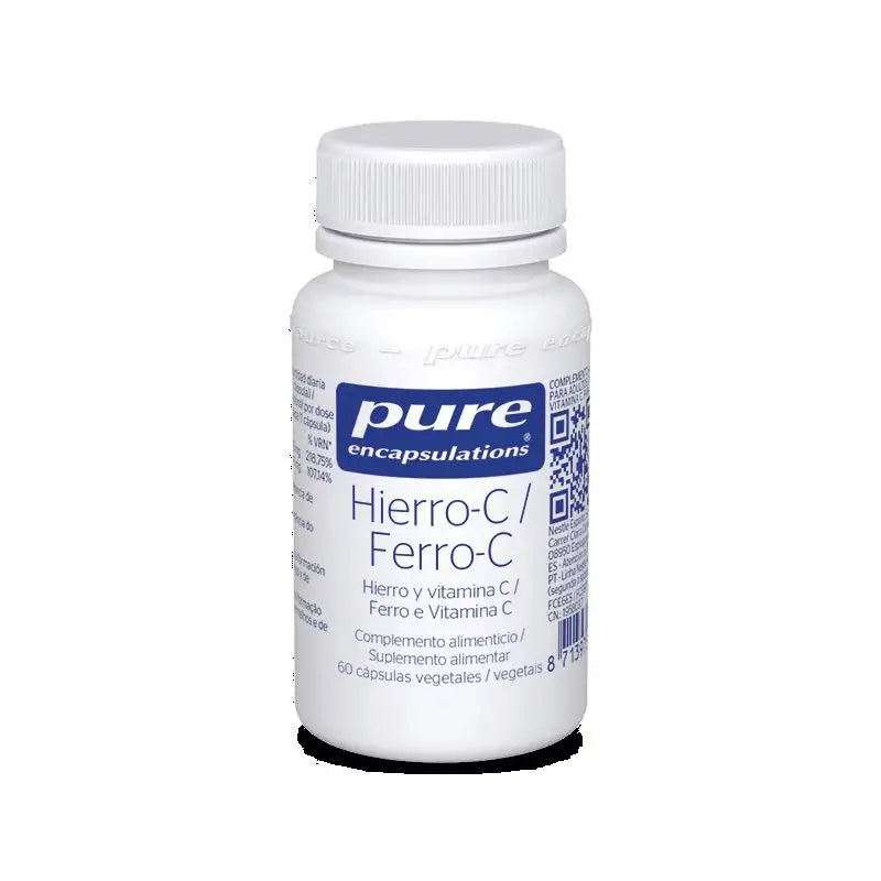Pure Encapsulations Iron-C , 60 capsules