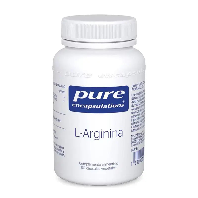 Pure Encapsulations L-Arginine, 60 capsules