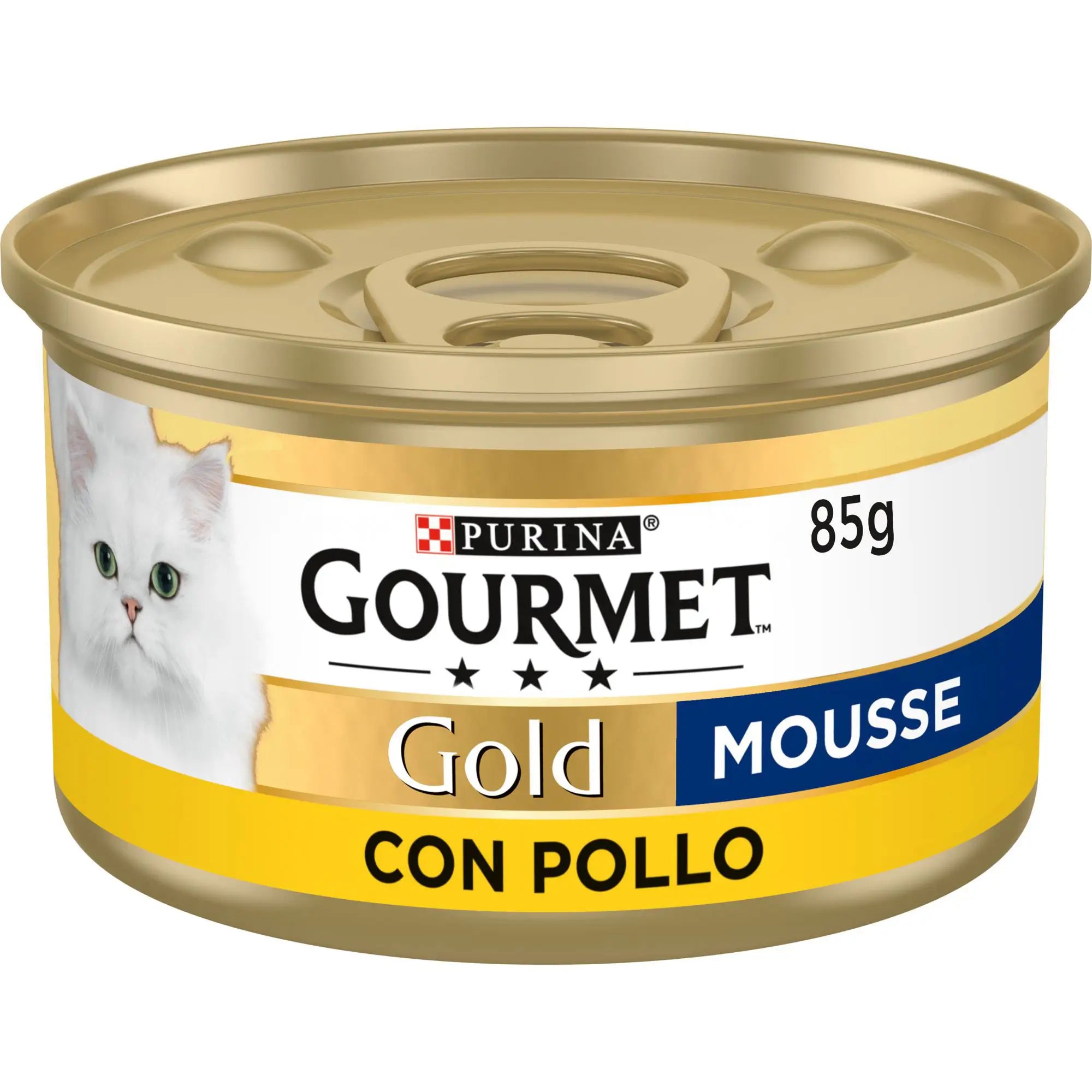 Purina Gourmet Gold Mousse Chicken 24X85Gr Box, wet cat food