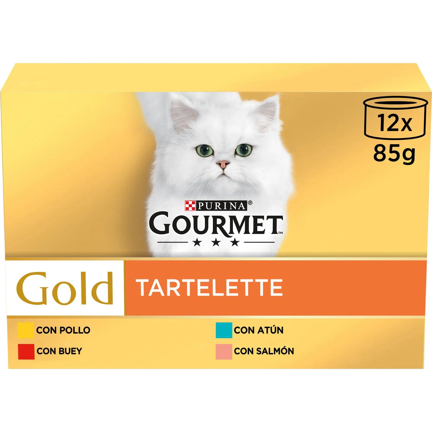 Purina Gourmet Gold Tartallette Box 12X85Gr, wet cat food