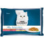 Purina Gourmet Perle Perle Multipack Assorted Jelly Laminates 4X85Gr, wet food for cats