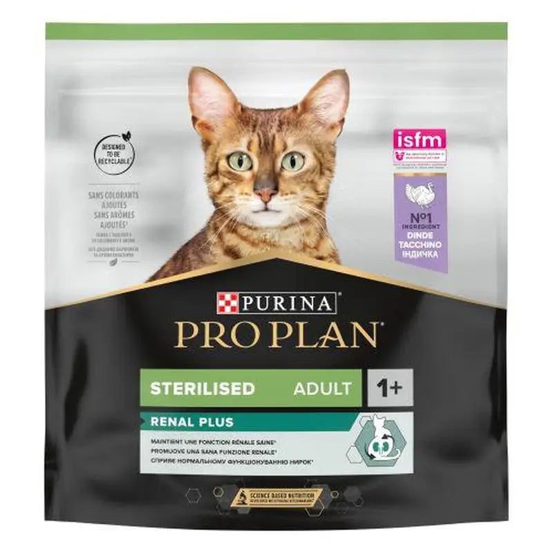 Purina Pro Plan Feline Adult Sterilised Turkey 3Kg, cat food