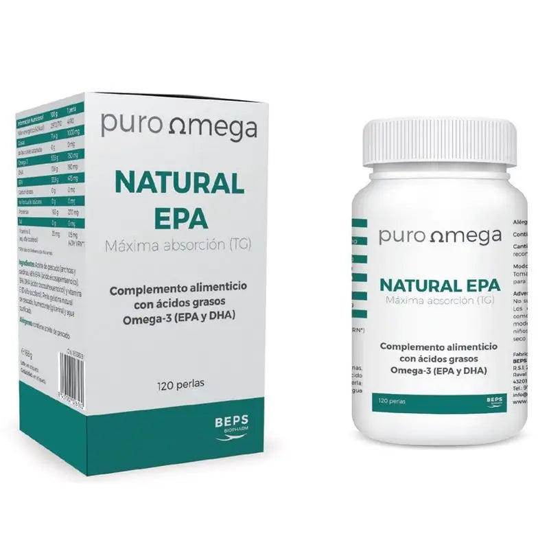 Pure Omega Natural Epa High Concentration , 120 pearls