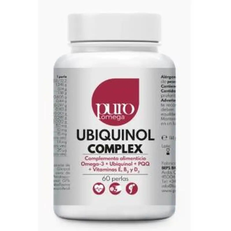 Pure Omega Ubiquinol Complex 60Pearls