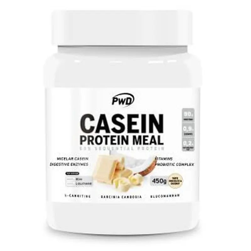 Pwd Casein Protein Meal White Chocolate Coconut 450G