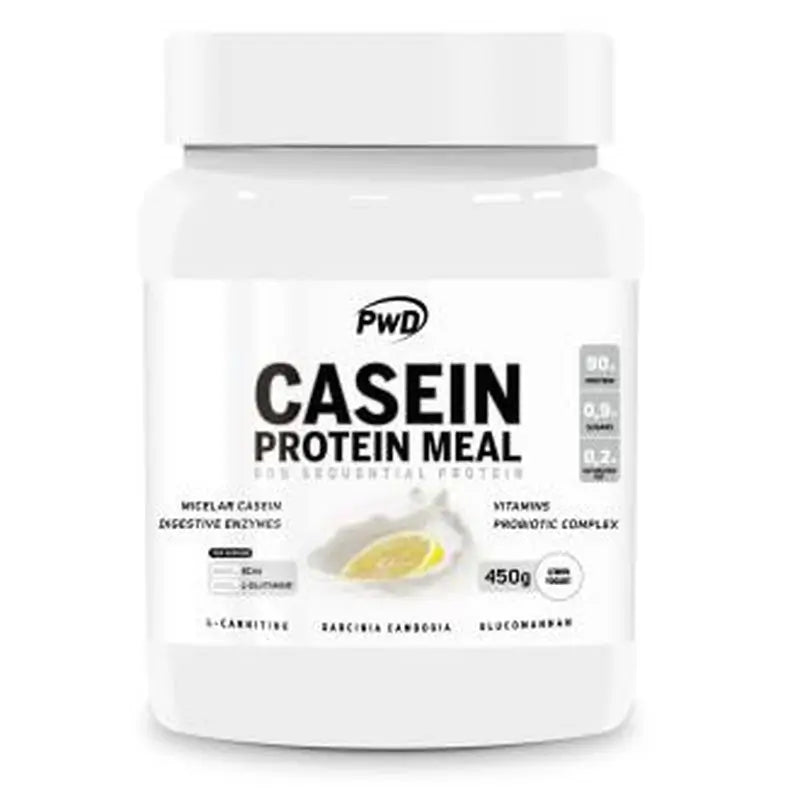 Pwd Casein Protein Meal Yoghurt Lemon 450Gr.