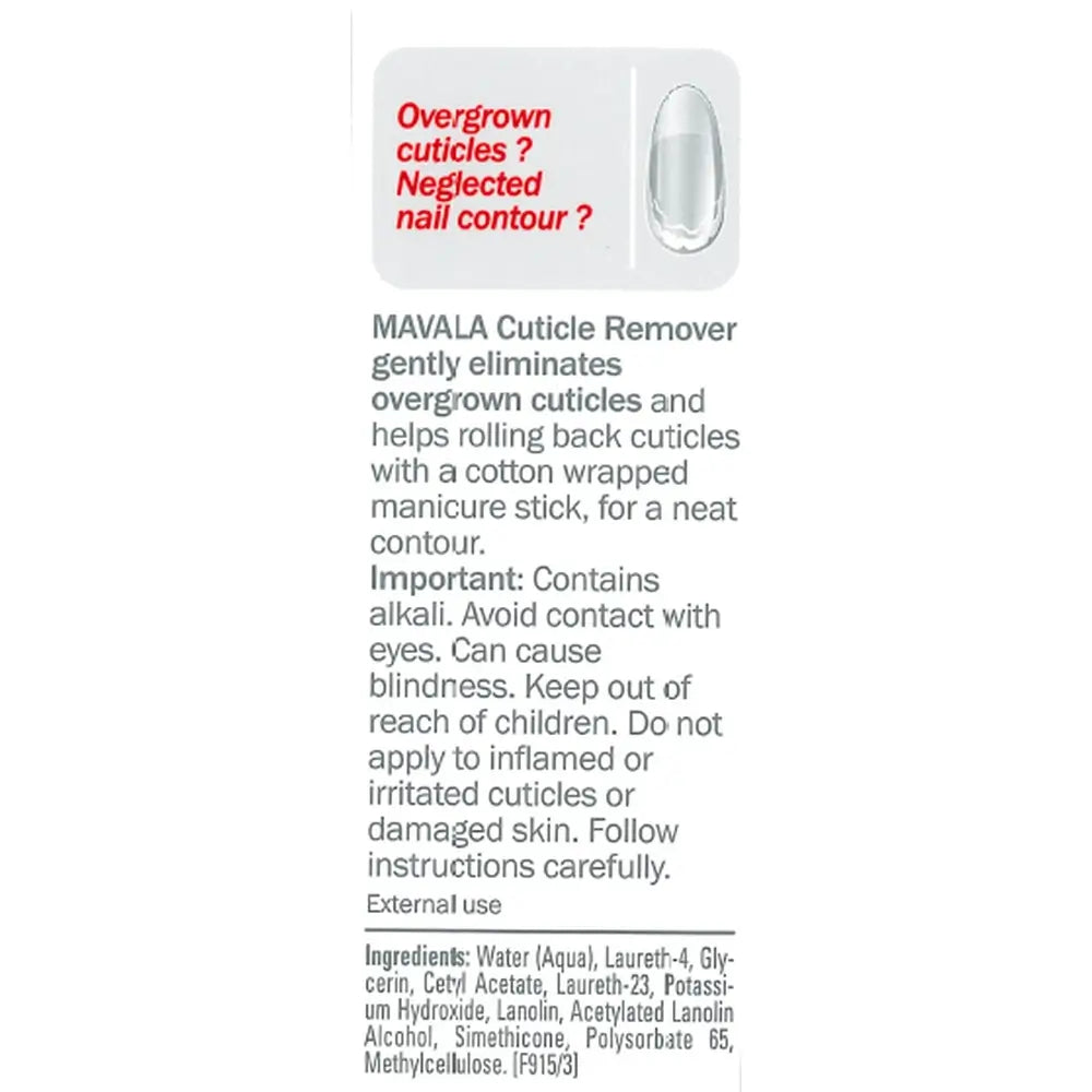 Mavala Cuticle Remover 10 ml