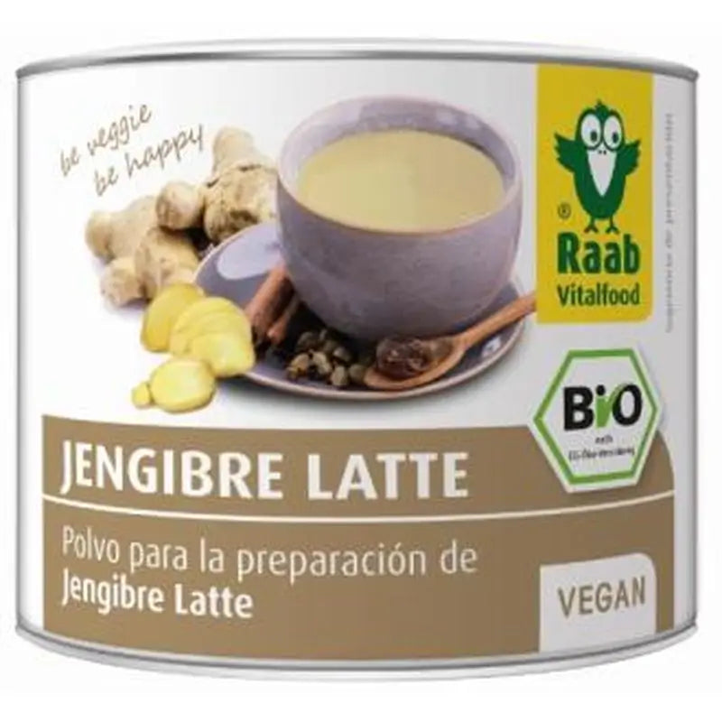 Raab Vitalfood Ginger Latte Powder 70Gr. Bio Sg Vegan