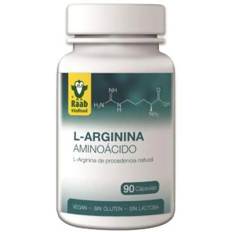 Raab Vitalfood L-Arginine 90Caps Sg Vegan