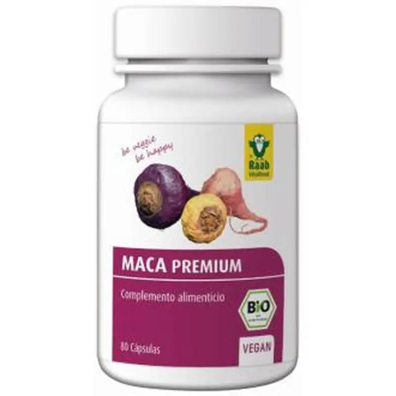 Raab Vitalfood Maca 80Cap Bio Sg Vegan