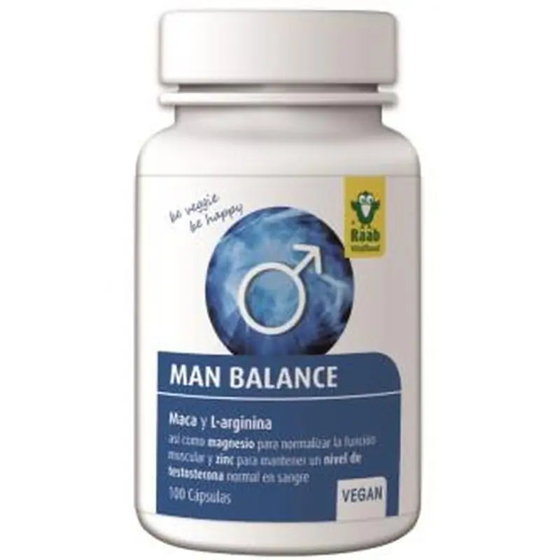 Raab Vitalfood Man Balance Tribulus Plus 100Caps Sg Vegan